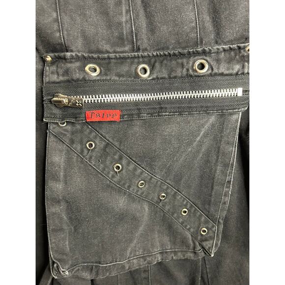 TRIPP NYC Kilt Y2K 90s Punk Goth 2XL O Ring Zipper Vintage - Picture 7 of 7